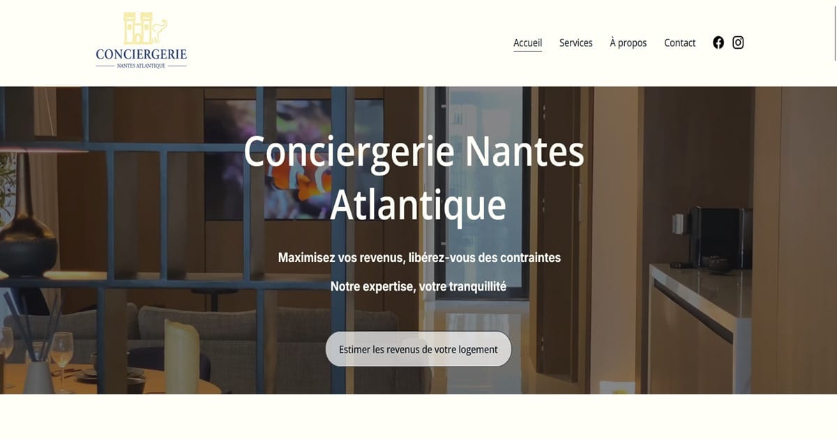 Logo Conciergerie Nantes Atlantique
